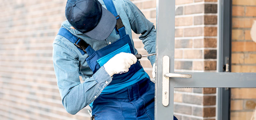 Pivot Storefront Door Locks Installation in Santa Monica, California