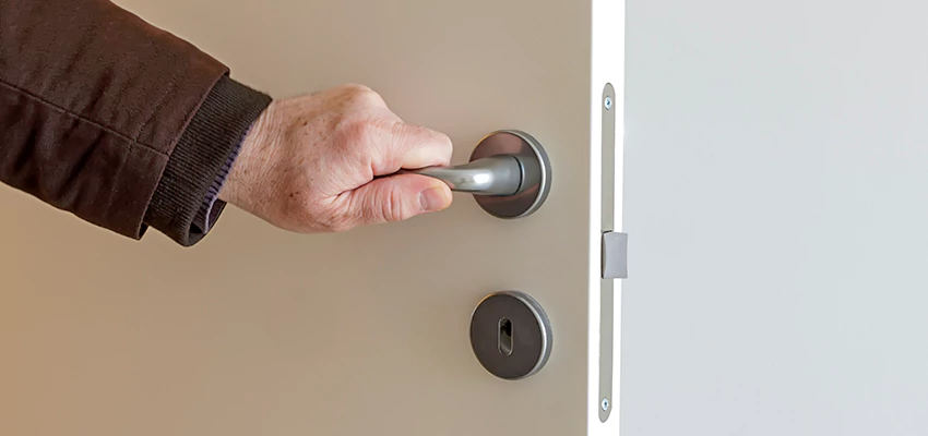 Restroom Locks Privacy Bolt Installation in Santa Monica, California