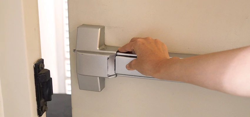 Roller Gate Panic Bar Installation in Santa Monica, California